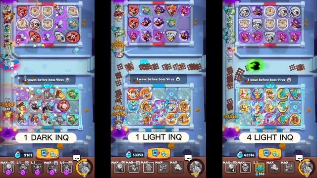 Compare 3 Inquisitor Decks! Which Inquisitor is better and faster for COOP? Rush Royale смотреть онлайн