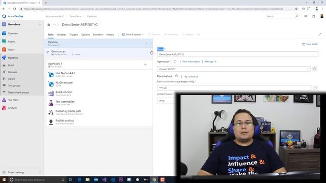 Conhecendo o processo de Build | Primeiros passos com Azure DevOps смотреть онлайн