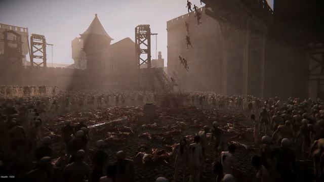 The Black Masses — ролик «10 000 зомби против огромного блендера» смотреть онлайн
