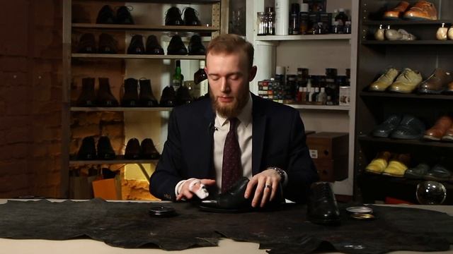Как сделать глассаж. Быстрая техника | Oxfords & Brogues смотреть онлайн