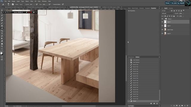 Как убрать зарубки в градиенте света Corona Renderer от CGBandit смотреть онлайн