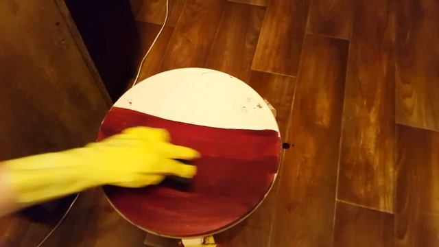 Реставрация раритетного столика (1 часть). Морилка по дереву "Радуга", аэрозольная эмаль ULTIMA смотреть онлайн