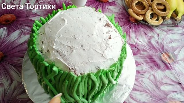 Торт "Букет тюльпанов". Cake "Bouquet of tulips" смотреть онлайн
