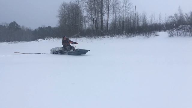 Тестирую толкач самодельный!)