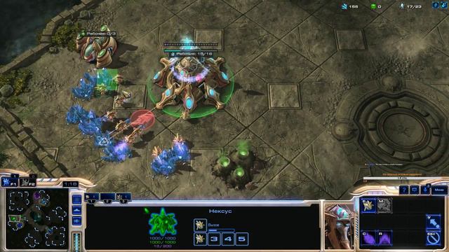 PozitronW - играем командой в StarCraft 2 на ладере смотреть онлайн