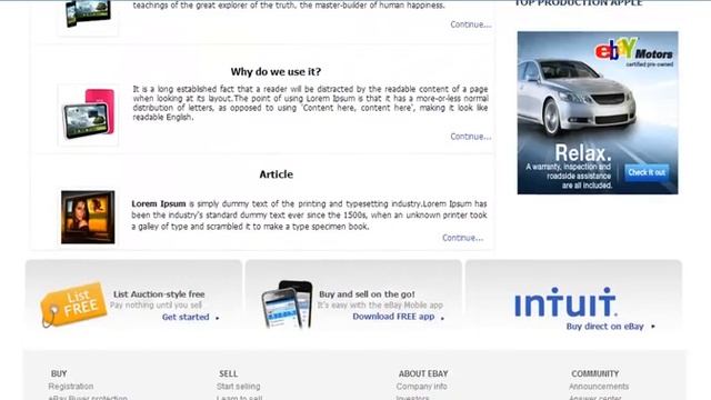 Joomla Ebay Virtuemart Template смотреть онлайн