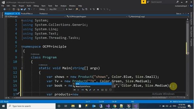 OCP Using Specification pattern Part1 смотреть онлайн
