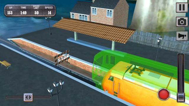 Train Driving on Water Gameplay смотреть онлайн