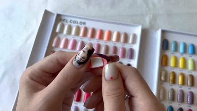 Современная оригинальная палитра для гель-лаков| Палитра-книга|Палитра будущего| Улучшай свой серви смотреть онлайн