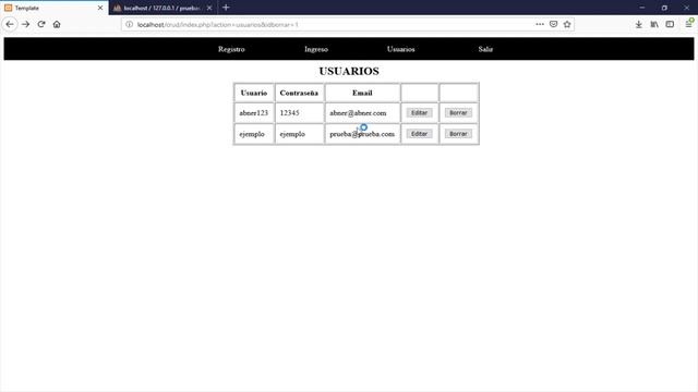 Crud con el patrón mvc en php parte 10 (Borrar usuarios) смотреть онлайн