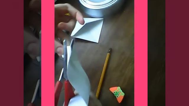 Як зробити закладку із А4. 😘😍😘 смотреть онлайн