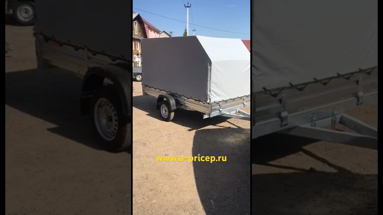 Трехметровый легковой прицеп МЗСА 817712 УФА Казань Наб Челны Чебоксары АРИВА Установка фаркопа НДС смотреть онлайн