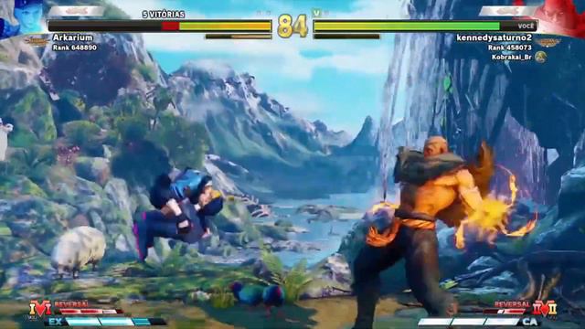 SFV - Rage Quiter - Arkarium (Lucia X Sagat) Rank