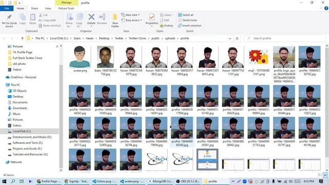 ?29. Quick Fixing of Profile Img | Full Stack Twitter Clone with Node, Express, MongoDB, Socket.io смотреть онлайн