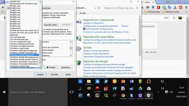 QUITAR SONIDOS DE NOTIFICACIONES EN WINDOWS 10 - ESPAÑOL 2016 смотреть онлайн