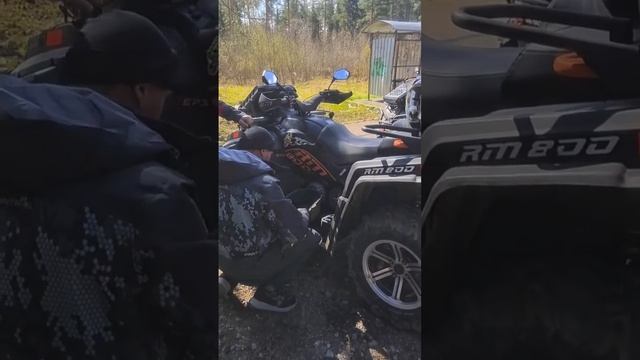 ЛАДОГА ПРОХВАТ - RM 800, замена ремня и замена амортизатора. смотреть онлайн