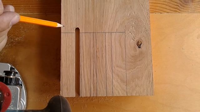 Фрезерование трех пазов в подставке для досок, milling groove смотреть онлайн