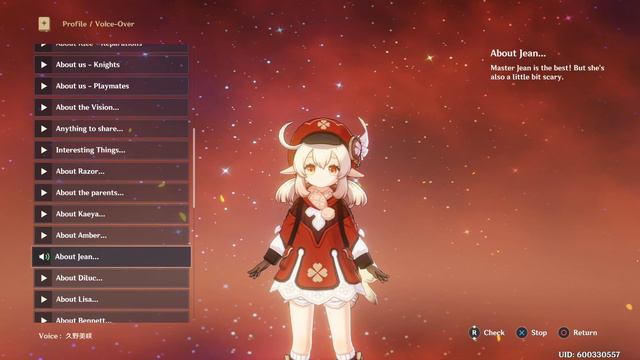 Genshin Impact Klee voice lines (Japanese) смотреть онлайн