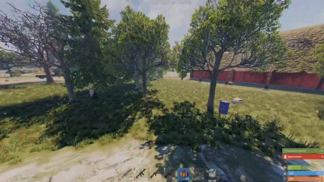 бомж с дропа и ребята (часть 2) | Rust Console PS5 смотреть онлайн