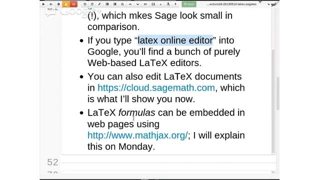 2013 UW math 480: latex using cloud.sagemath.com смотреть онлайн