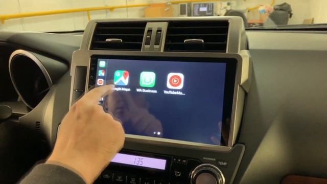 Apple CARPLAY Toyota Prado Автомагнитола DAYSTAR DS-7047HB