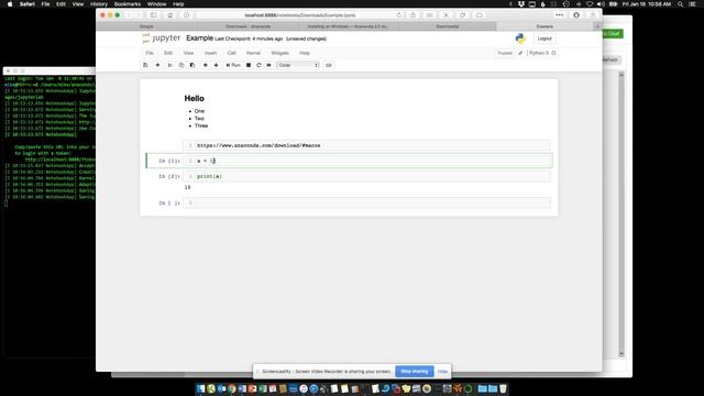 Python Intro to Jupyter Notebook смотреть онлайн