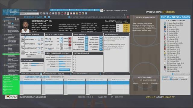 Draft Day College Basketball 2019 - Ep 31 - Recruiting Special смотреть онлайн