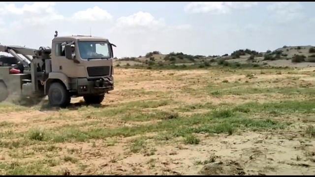 Rheinmetall MAN Military Truck Power Test In Desert | Truck Power In Defense #rheinmetall #mantruck