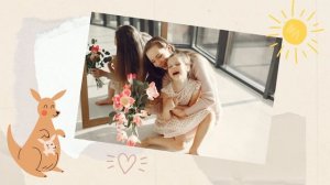 Детская песня - клип "Мамин праздник".