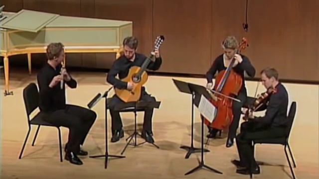 Schubert: Quartet for Flute, Guitar, Viola and Cello -- 4. Zingara смотреть онлайн