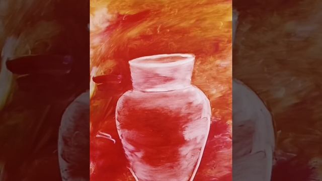 Показываю как нарисовать вазу, Легко и просто! смотреть онлайн