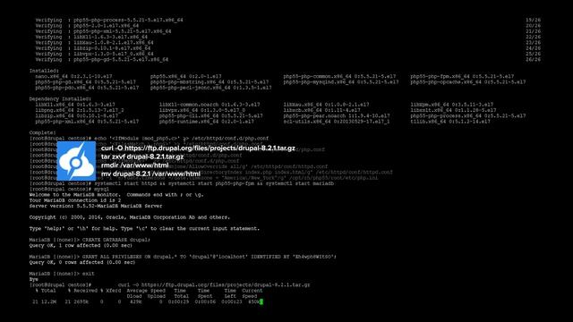 How to install Drupal on CentOS 7 смотреть онлайн