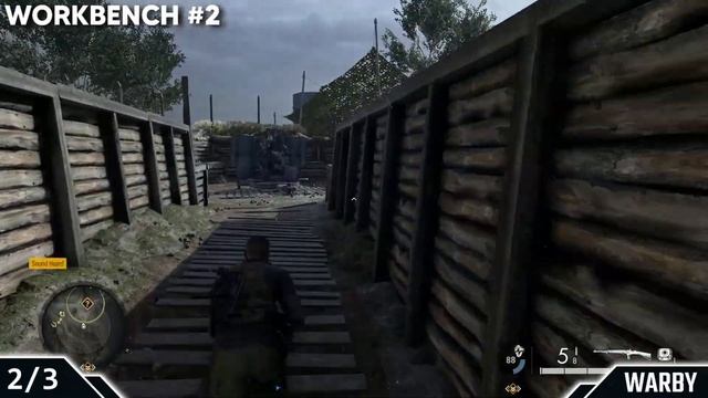 Sniper Elite 5 - Mission 5: All Workbench Locations смотреть онлайн