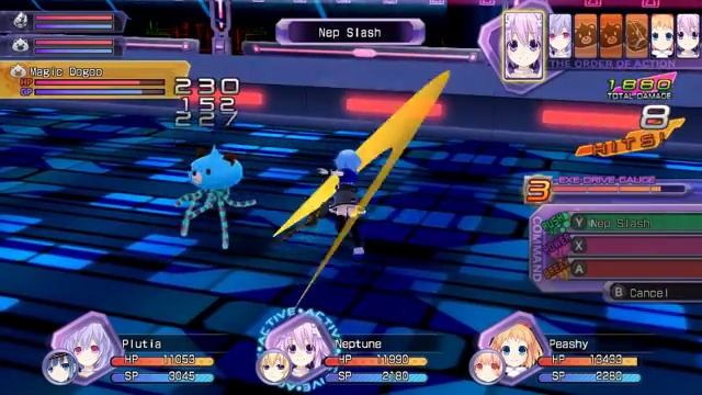 Neptunia Re;Birth1(Steam version). Duty Space dungeon + against strong foe (Roborival) смотреть онлайн