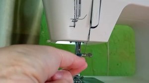 Заправка верхней нити швейной машины?