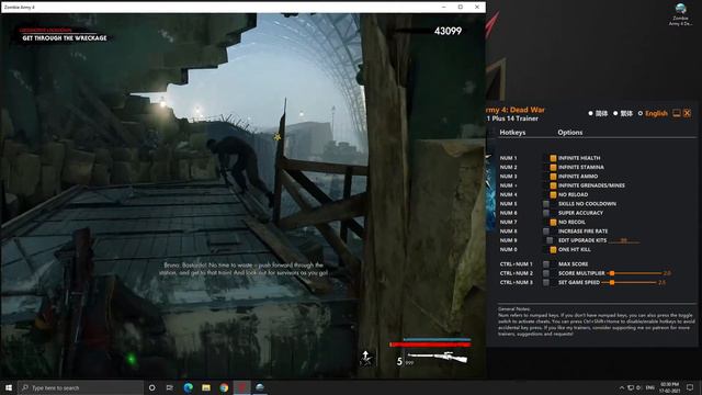 Zombie Army 4: Dead War Trainer | FLiNG Trainer - PC Game смотреть онлайн