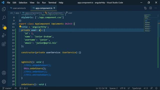 Angular HTTP API | Part 27 - Sending PATCH Request 2 смотреть онлайн