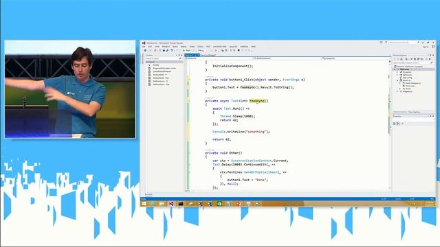 Async programming deep dive with Bart De Smet смотреть онлайн