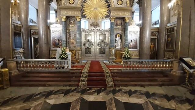 Всенощное бдение накануне праздника Вознесения Господня смотреть онлайн