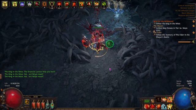 King in the Mists vs smol Earthshatter Berzeker with only one life смотреть онлайн