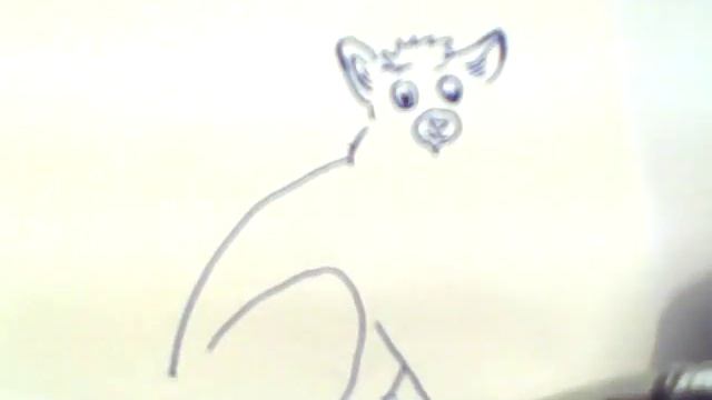 Lemur. How to draw a easy? (Лемур. Как нарисовать просто?) смотреть онлайн