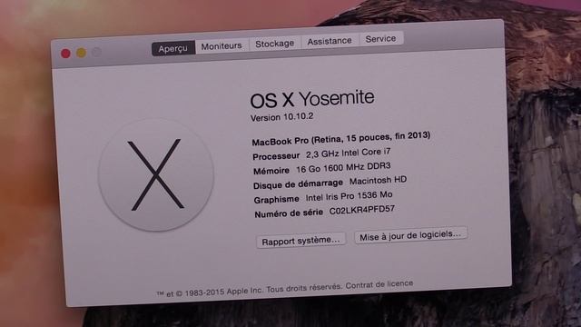 MacBook Pro 15 pouces Retina i7, GT 750m par TestLandFrance смотреть онлайн