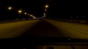 Рязань - Москва / New Year driving from Ryazan to Moscow 01/01/2013 (timelapse 4x)