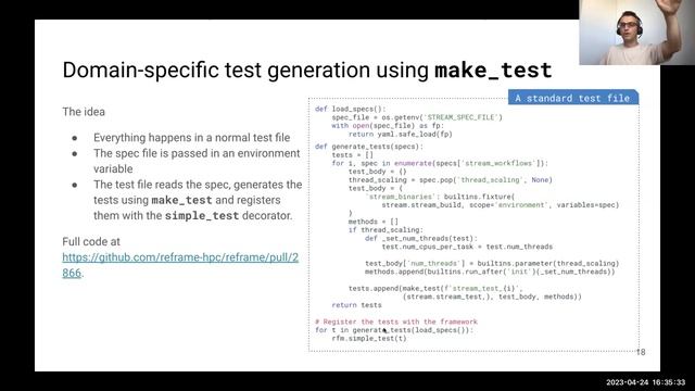 Recent advances in ReFrame - getting the most out of the recent framework features смотреть онлайн
