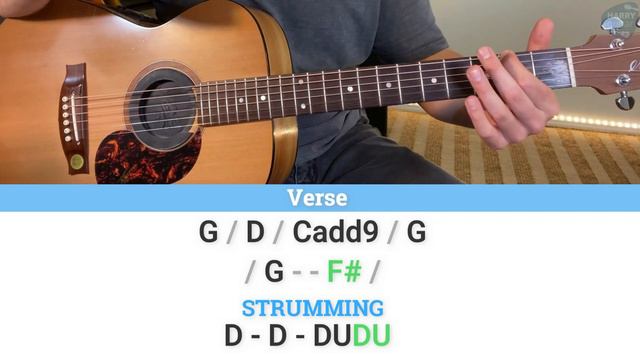 To Her Door (Paul Kelly) - Acoustic Guitar Lesson - Easy Chords/Strumming смотреть онлайн