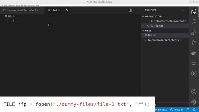 C Programming | Copy one file to another replace all lowercase characters with uppercase | JNTU R1 смотреть онлайн