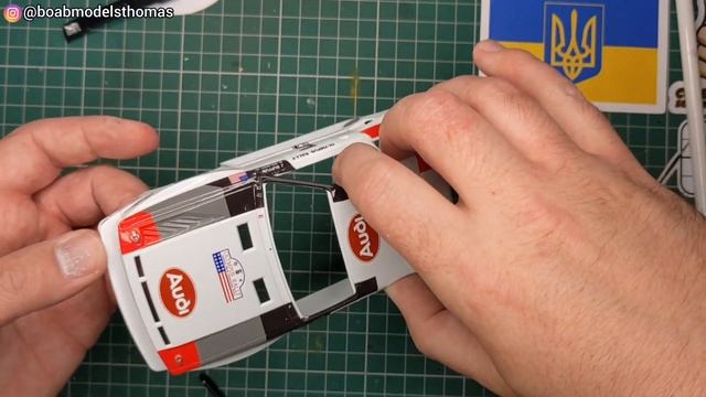 Audi Sport Quattro S1 part 3 - how to build the 1/24 Nunu model kit смотреть онлайн