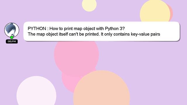 PYTHON : How to print map object with Python 3? смотреть онлайн