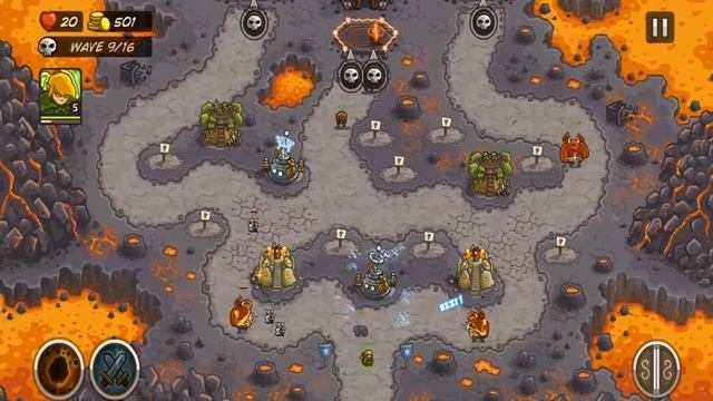 Kingdom Rush - Pandaemonium (Bonus Level) Campaign Hard/Veteran Difficulty Walkthrough смотреть онлайн
