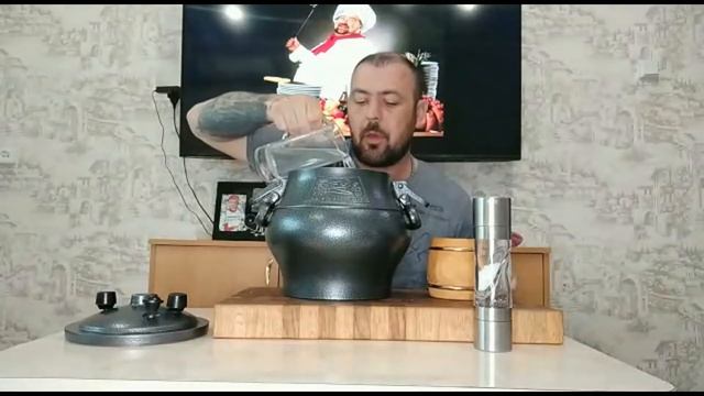 Ребра говядины в афганском казане с овощами